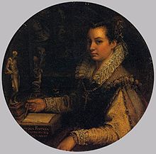 Lavinia_Fontana_-_Self-Portrait_in_a_Tondo_-_WGA7986