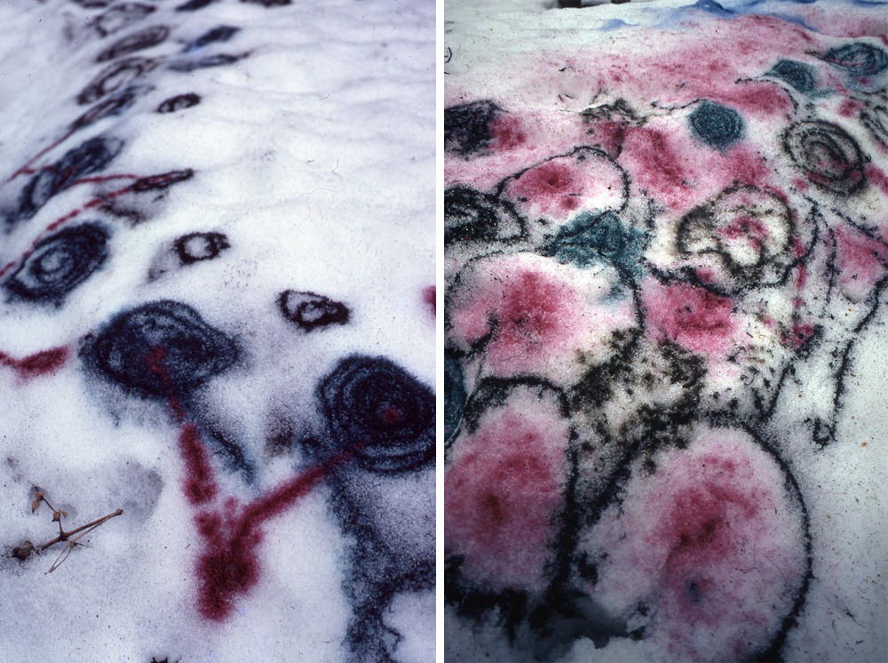 Snow Paintings 1970 1
